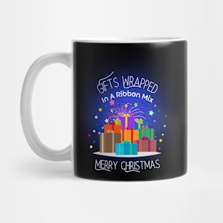 Festive Gift Wrap Mug